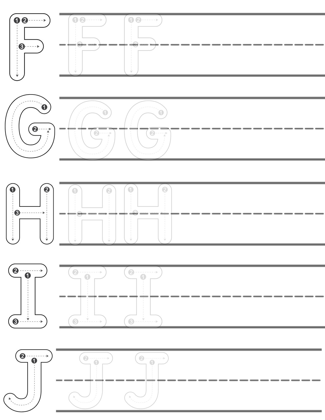 Learn to write the alphabet printable lettering learn to write pdf