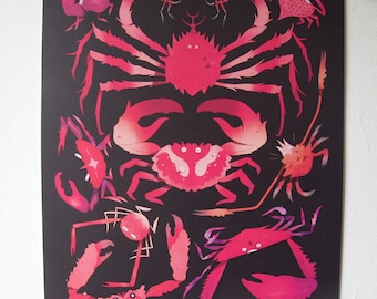 A3 original poster by Billy Partridge- "Mythical Isles"