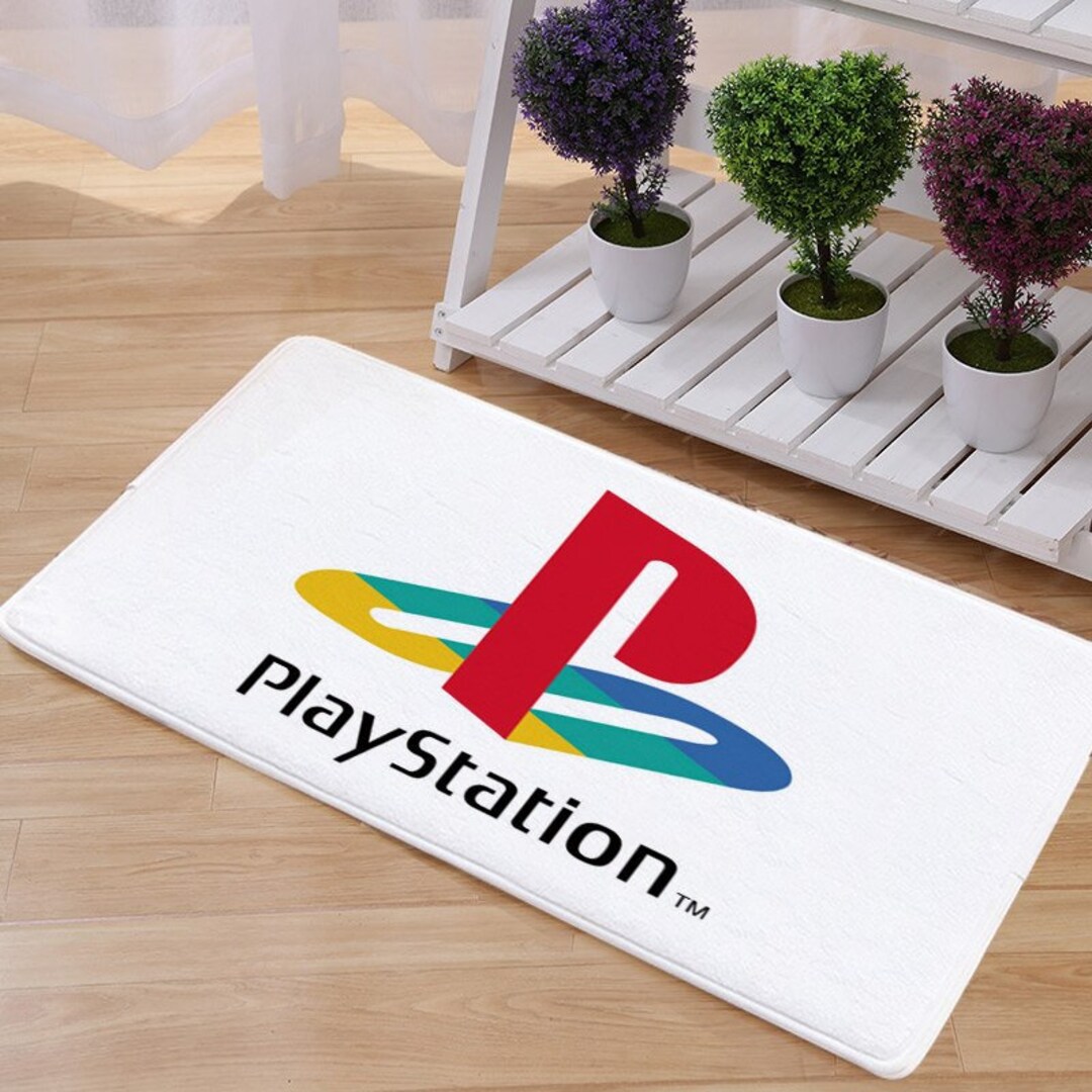 Small Ps4 Rug Playstation Rug Cotton Mat Floor Door Video Game Home - Etsy