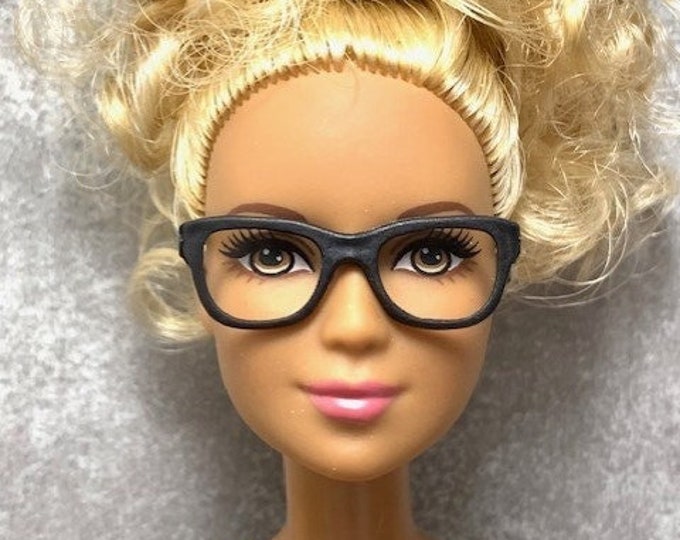 Barbie Doll Black Frame Reading Glasses Eyeglasses No Lense - Etsy Canada