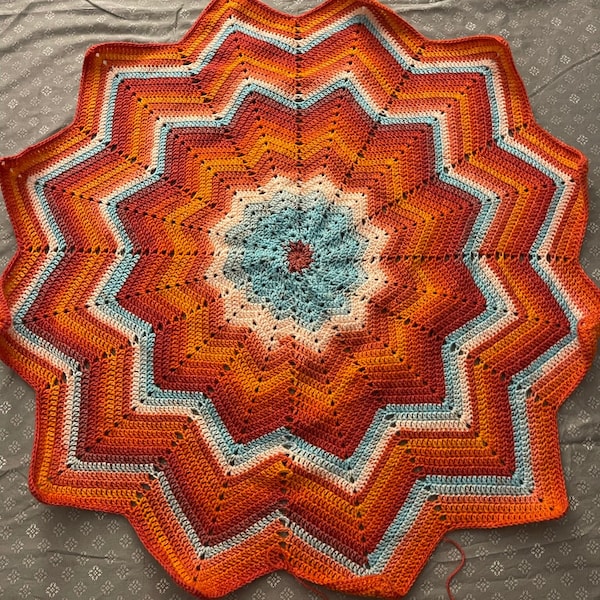 Starburst Blanket Etsy