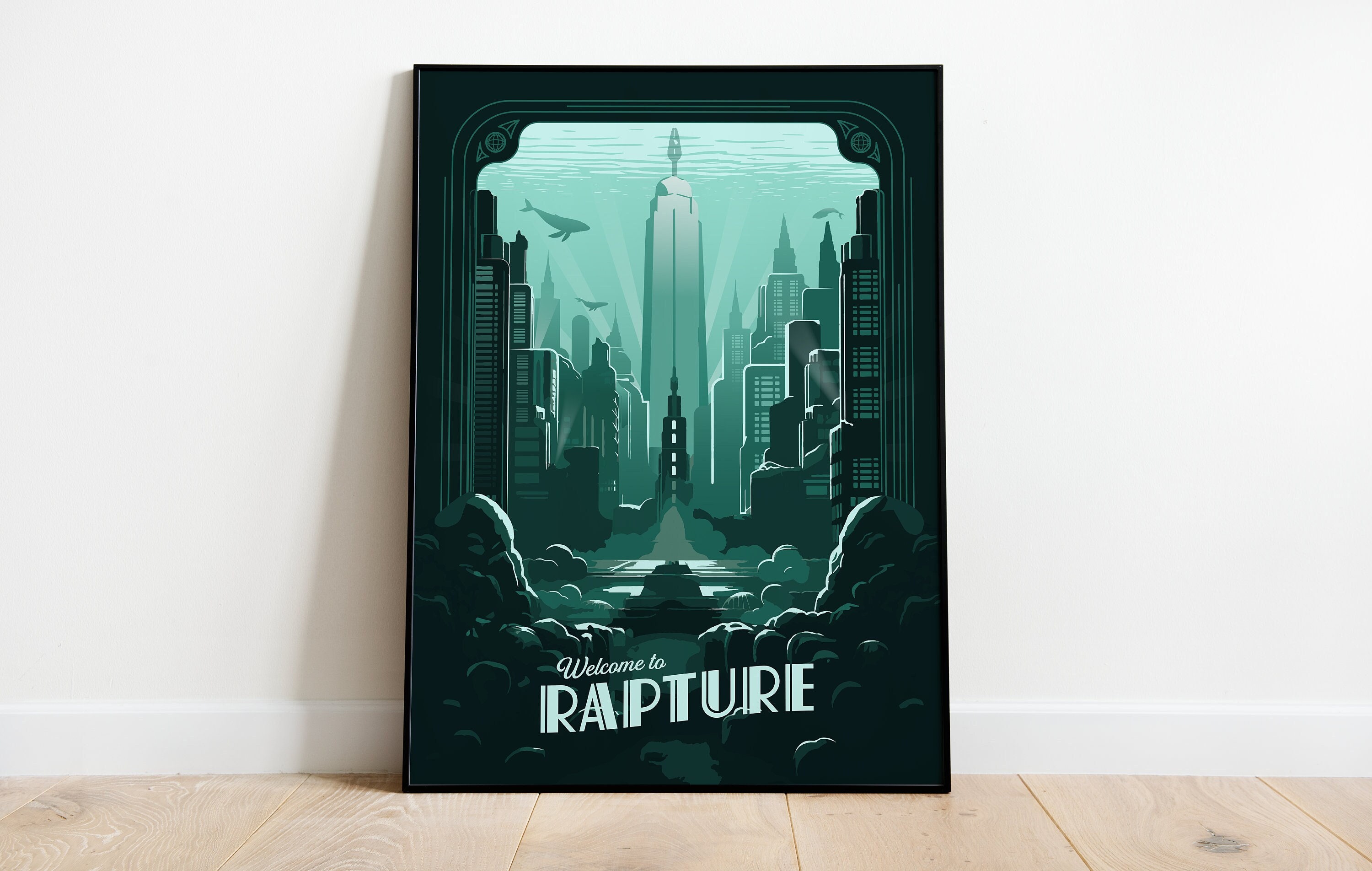 Poster Quadro Bioshock Infinite Playstation 3 Ps4 X Box 360