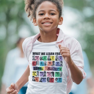 Black History Month Shirt, What We Learn From Black History Shirt, Black Lives Matter Shirt, Human Rights Shirt, African American Tee