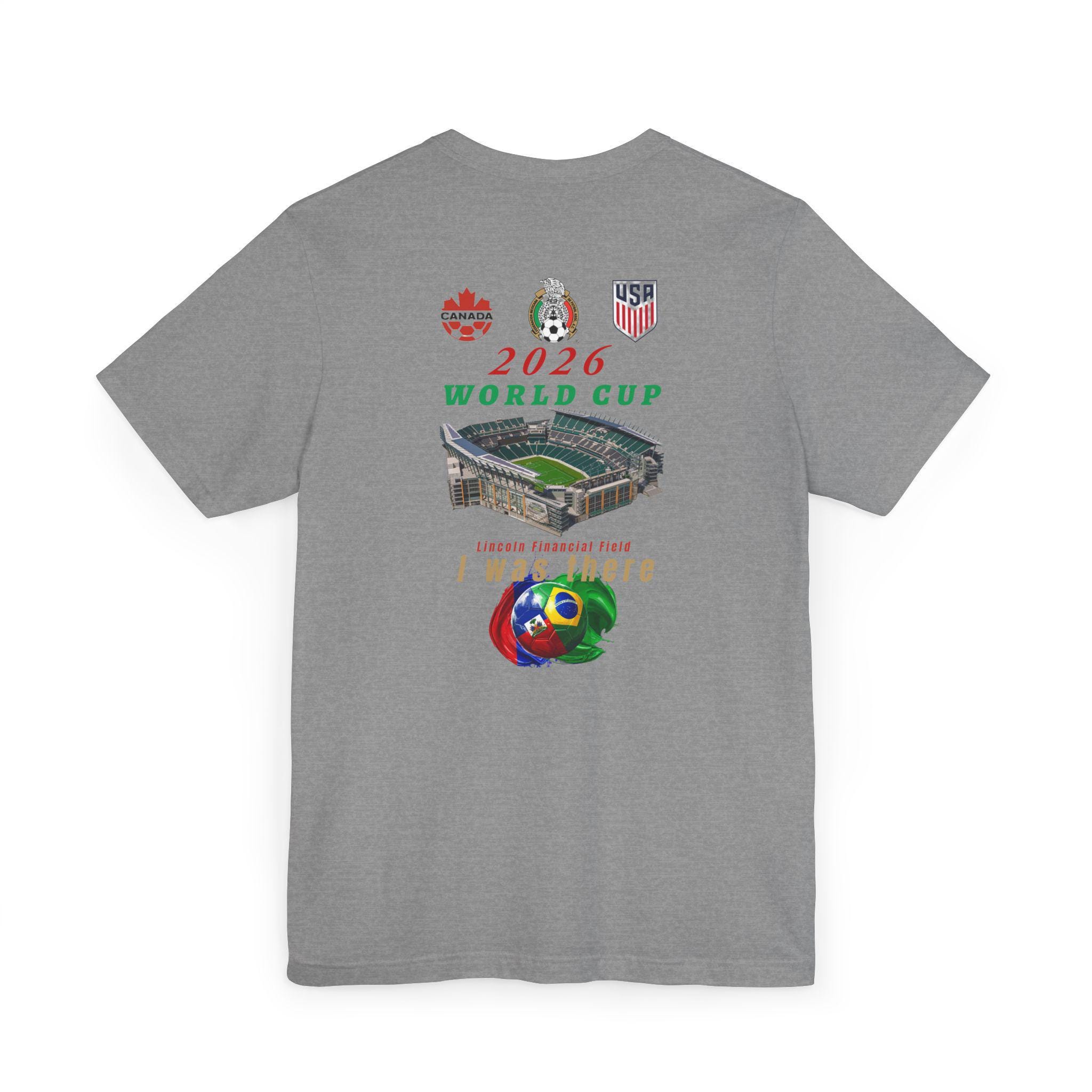 ハイチ対ブラジル 2026 ワールドカップサッカー Tシャツ | サッカー 