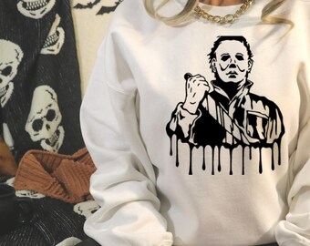 Halloween Michael Myers movie sweatshirt | Horror movie halloween shirt | Gift for horror fan | Halloween party shirt
