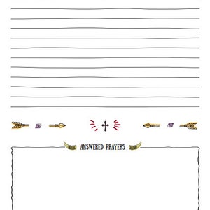 Printable prayer Request Journal - Etsy
