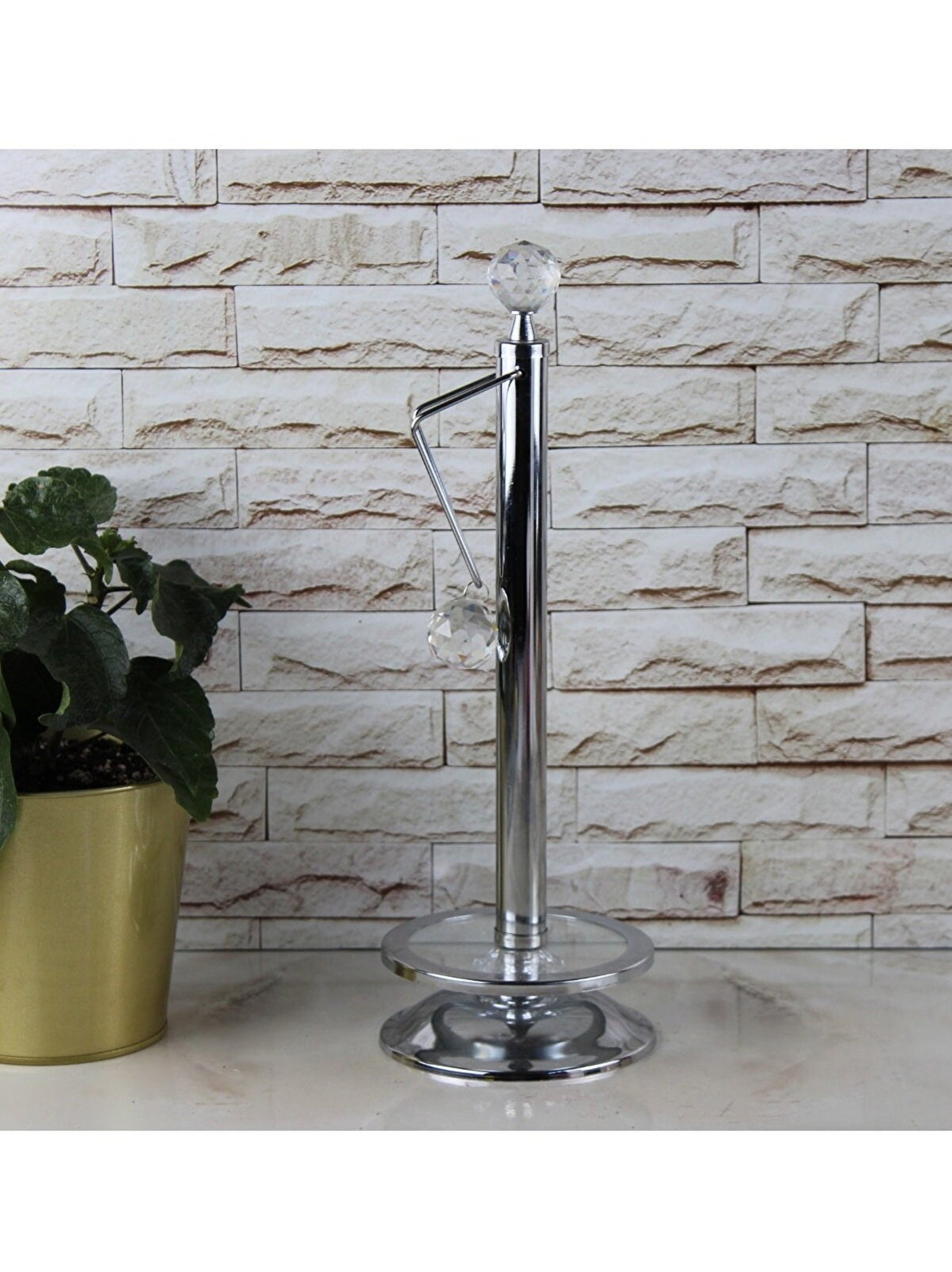 Glass Crystal Paper Towel Holder Cute Paper Towel Holder Etsy