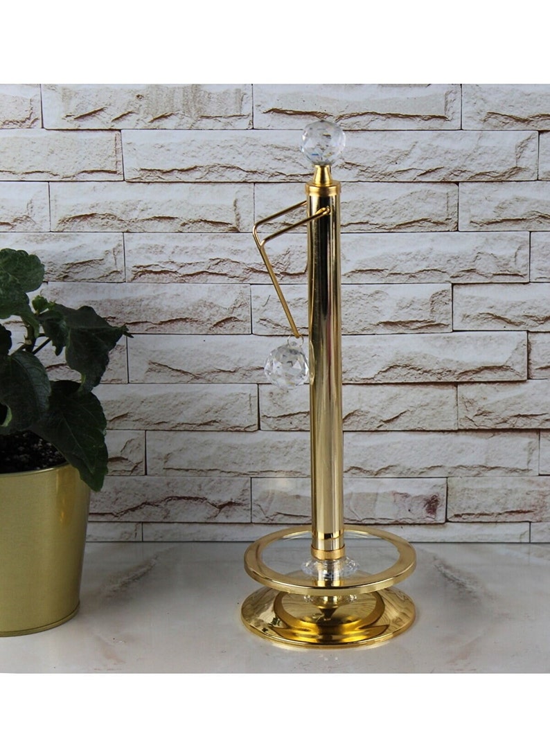 Glass Crystal Paper Towel Holder Cute Paper Towel Holder Etsy