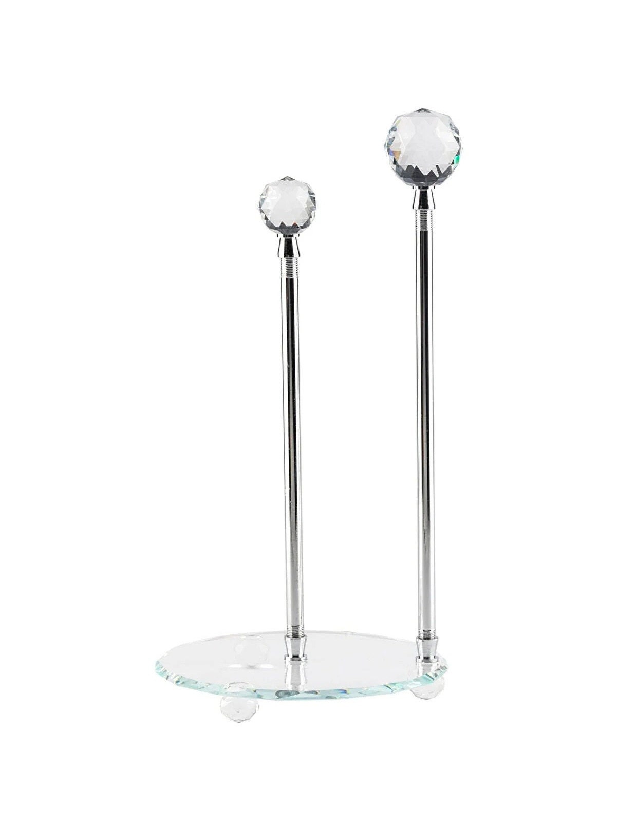 Crystal Glass Paper Towel Holder Cute Paper Towel Holder Etsy