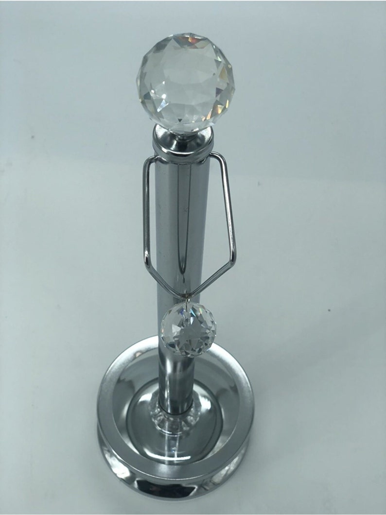 Glass Crystal Paper Towel Holder Cute Paper Towel Holder Etsy