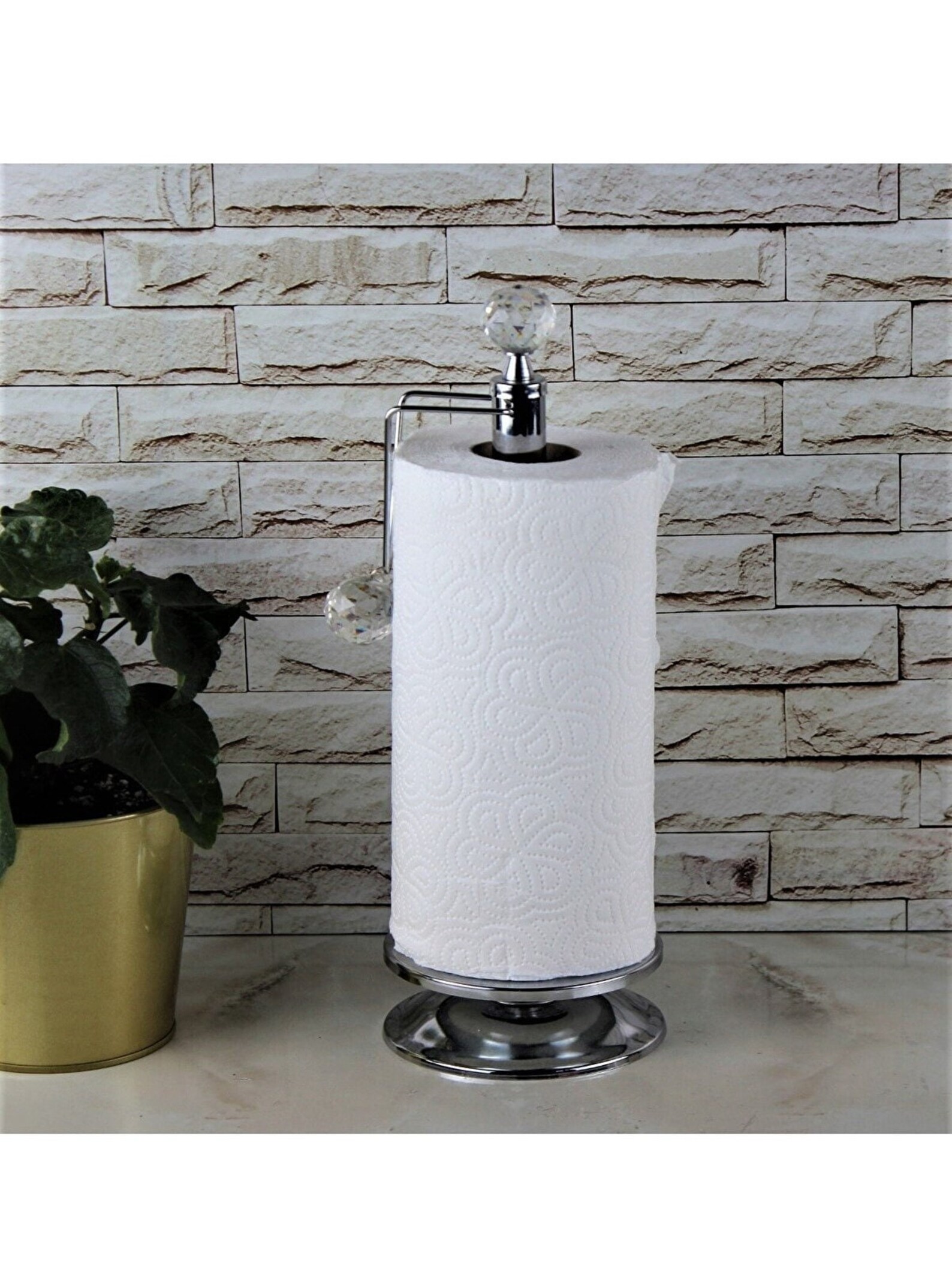 Glass Crystal Paper Towel Holder Cute Paper Towel Holder Etsy