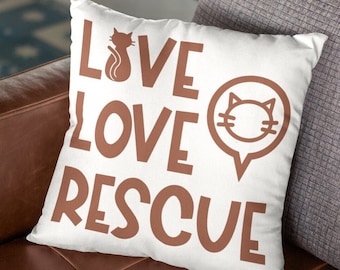 Cat Pillow, Cat Throw Pillow, Pet Pillow, Cat Owner Gift, Gift For Cat Lovers, Cute Throw Pillows, Sofa Pillows, Cute Cat Decor