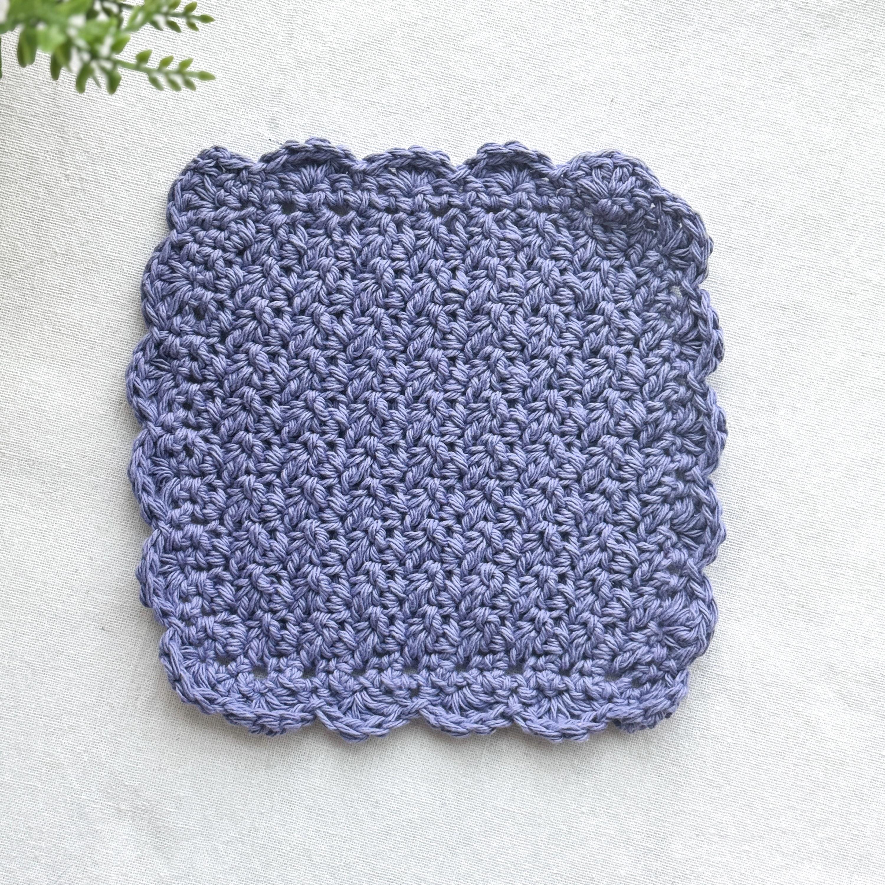 Scalloped Crochet Rags, Home Favorites, Crochet Dishcloths, Gift for ...