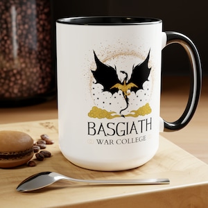 Basgiath War College, bookish mug, book lover mug, fly or die, fourth wing cup, literary cup, booktok gift, war college mug, booktok