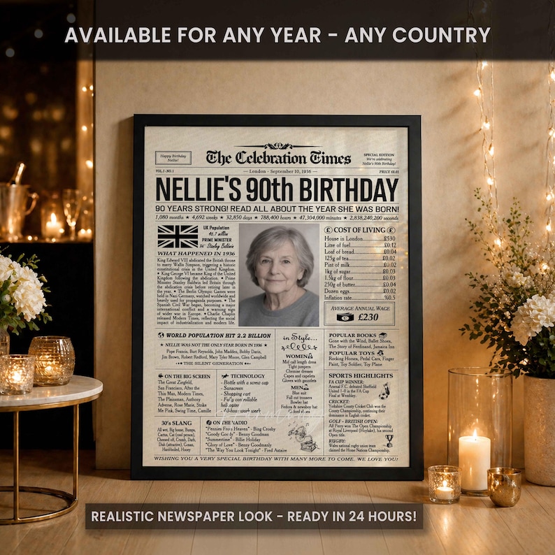birth year newspaper