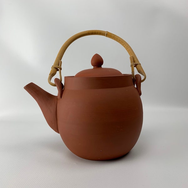 Terracotta Teapot Etsy