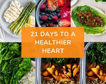 4 Week Meal Plan & Grocery List for Heart Health | Cookbook