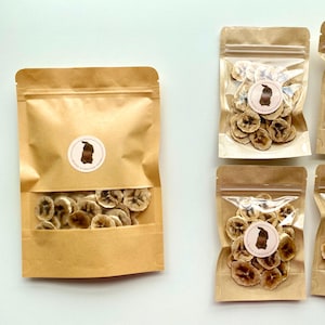 Dehydrated Banana Chips | 100% Organic | Healthy Rabbit & Small Pet Treats