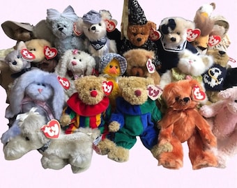 Choose Your Own TY Attic Treasures Plush 1990s 2000s Vintage Stuffed Animal Used Sold Separately *Preowned Condition - See Description*