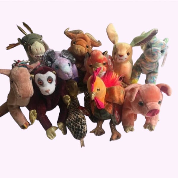 Zodiac Beanie Babies Etsy