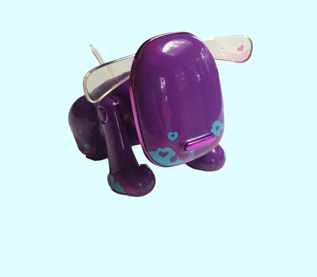 2008 Hasbro Sega Toys Idog Amp'd Purple Interactive Music Dog