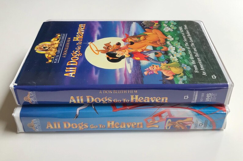 All Dogs Go to Heaven VHS Movies 1990s Don Bluth ADGTH 1 & 2 Video ...