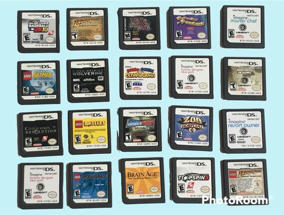 Choose Your Own Nintendo DS Cartridge 2000s Loose DS Video Games Each Sold Separately *Preowned Condition - See Description*