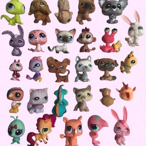 Choose Your Own Littlest Pet Shop Figure SOLD SEPARATELY 2000s Hasbro LPS Used As-Is *Preowned Condition - See Description*