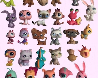 Choose Your Own Littlest Pet Shop Figure SOLD SEPARATELY 2000s Hasbro LPS Used As-Is *Preowned Condition - See Description*