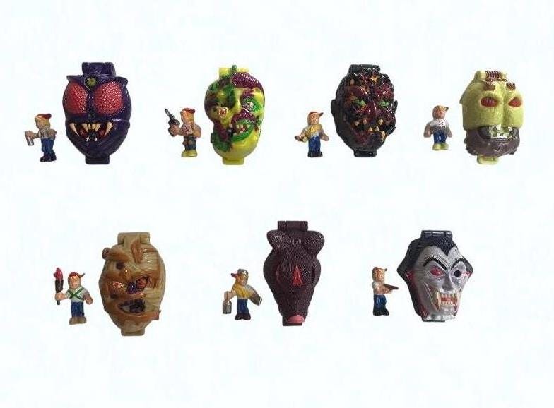 Choose Your Own Mighty Max Shrunken Head Playset & Figure 90s