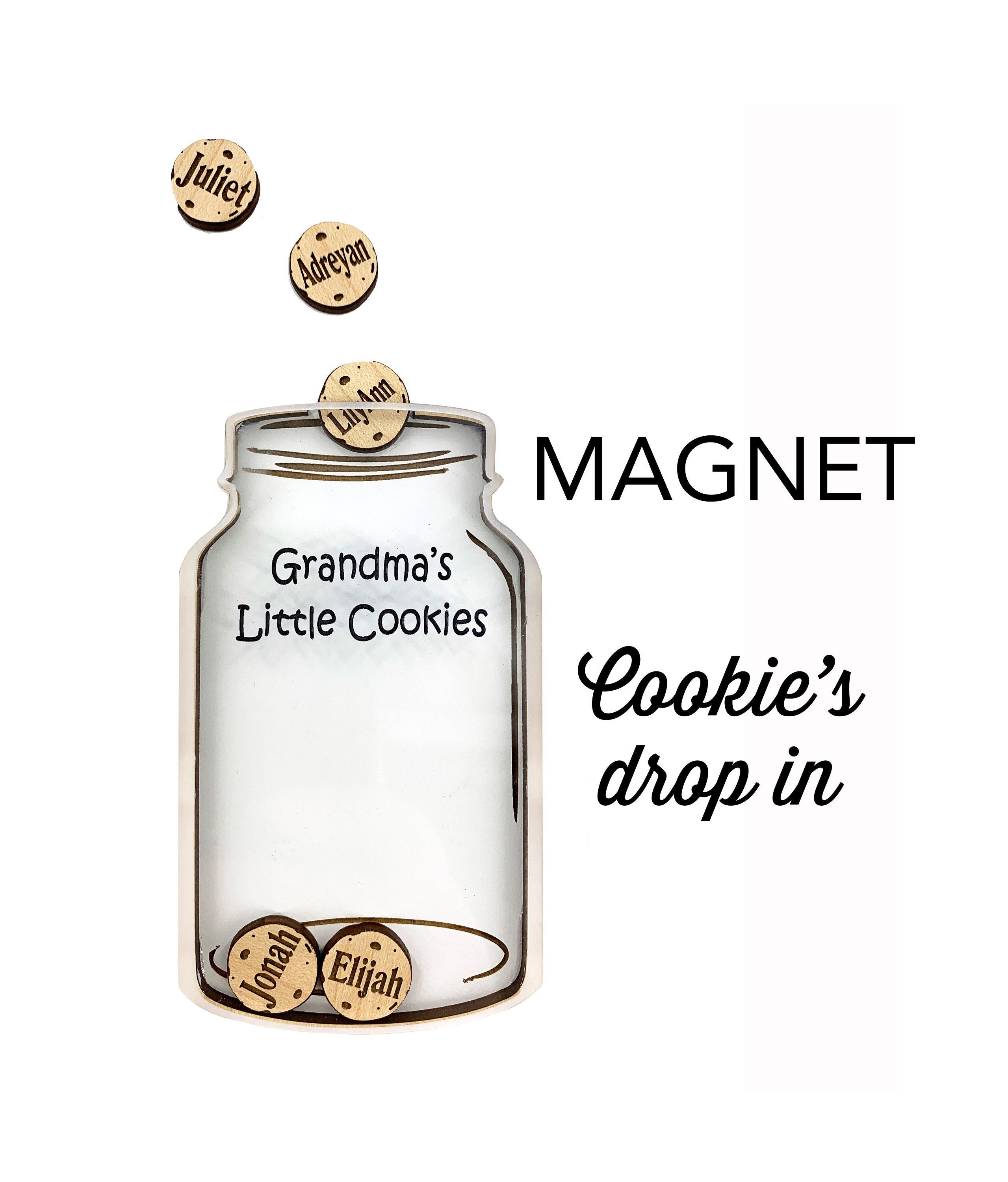 Personalized Grandpa Candy Jar With Lid, Custom Jar for Nuts, Home