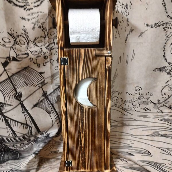 Toilet Paper Holder Stand Etsy