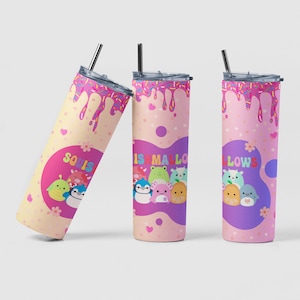Squishmallows Digital Download PNG 20 oz Tumbler Wrap