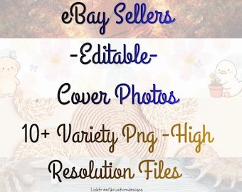12 Etsy-Shop-Cover - Bilder mit hoher Auflösung - saubere, moderne Shop-Banner