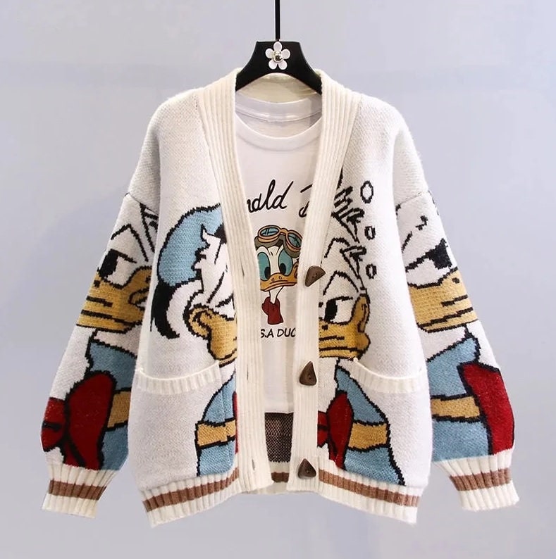 Cartoon Sweaters - Etsy