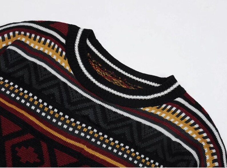 Vintage Sweaters Women Oversized Thicken Knitwear BF Unisex Etsy