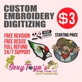 Custom Embroidery Digitize, Embroidery Digitize, Custom Digitize, DST File, Digitize Embroidery, Embroidery File, Embroidery Digitizing, PES