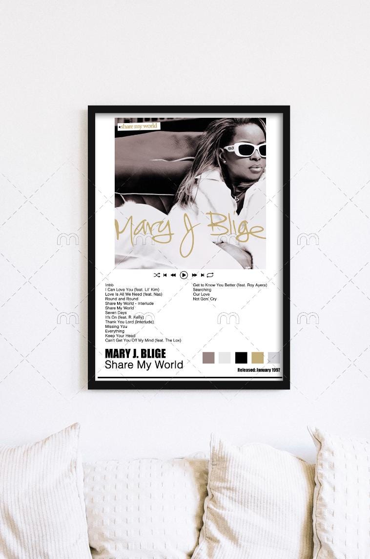 Mary J Blige Poster - Etsy