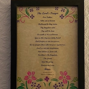 Traditional Lord&#39;s Prayer