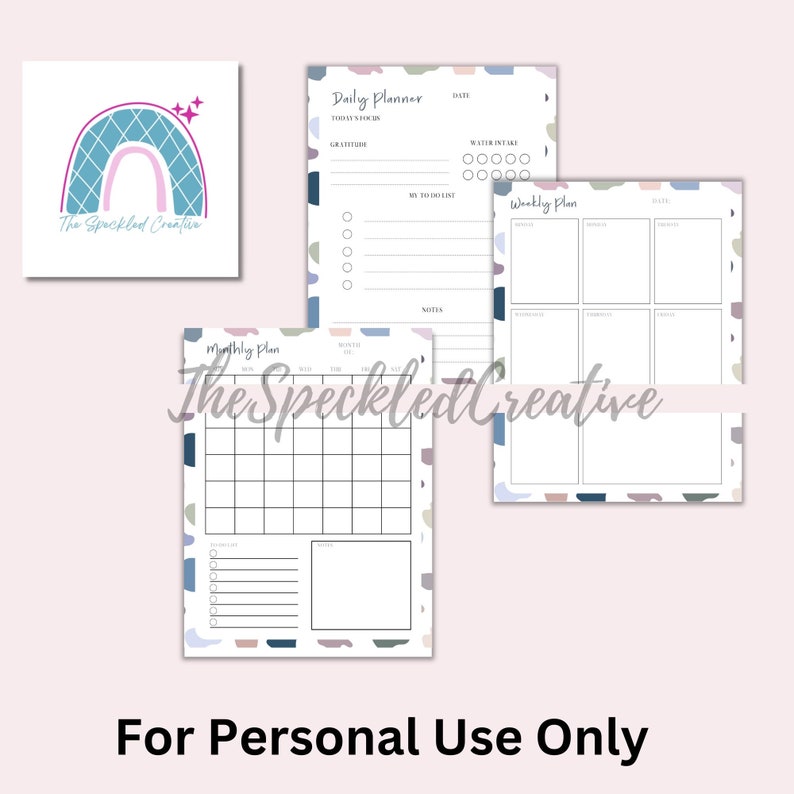Artsy Planner 1 Printable Undated Planner Complete With Etsy artsy-planner-1-printable-undated-planner-complete-with-etsy