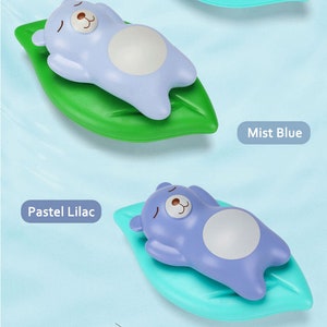 Leaf Lounger Bear Bath Toy, Wind Up Animal Bath Toys, Bath Toy for Kids and Toddlers, Cute Bath Toy image 8