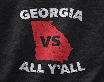 Georgia Vs All Y'all Shirt, Proud Georgian Tee