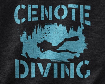 Chemise de plongée Cenote, T-shirt de plongée sous-marine