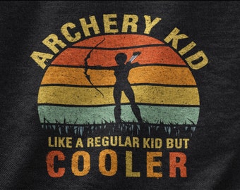 Archery Kid Shirt, Bowhunter Gift Tee