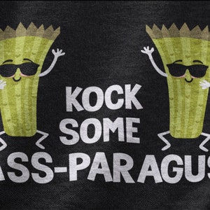 Kock Some Ass-paragus Shirt, Asparagus Tshirt For Men And Women, Vegetable Tee, Fern Shirt, Asparagus Lover Gifts, Unisex Graphic Tee
