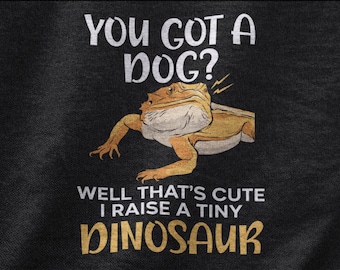 Baard Dragon Shirt, Bearded Dragon Tshirt, Cute Bearded Dragon Gift voor mannen en vrouwen, Lizard Lover Tee, Reptielen T-shirt voor Pet Mom