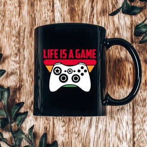 Video Game Coffee Mug, Gift for Gamer Mug, Coffee Mug For Gamer, Gift For Game Lover, Gift for Boyfriend, Gamer Mug