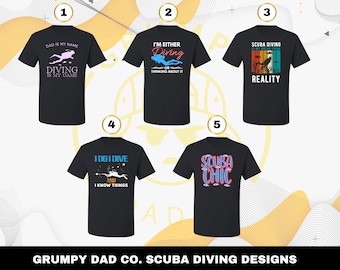 Scuba Diving Shirt, Scuba Diving Gift For Scuba Diving Instructor Diving Buddies, Scuba Diver Tshirt For Men Women, Underwater Diving Tee