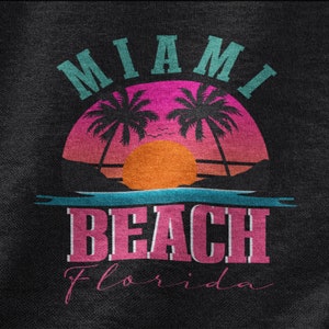 Miami Beach Shirt,Florida Tshirt For Floridians,Florida Pride Gift For Men Women, Florida State Tee For Florida Vacationist,Florida Souvenir