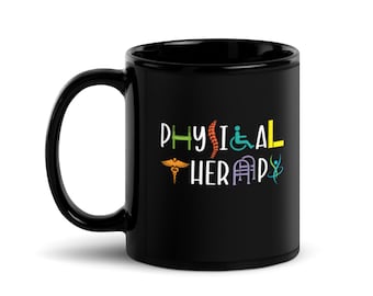 Fysiotherapeut Beroep Fysiotherapie Black Mug